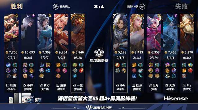 狼队3-1RW侠,紫幻三连MVP,小胖直言不想拖后腿,fly被粉丝感动