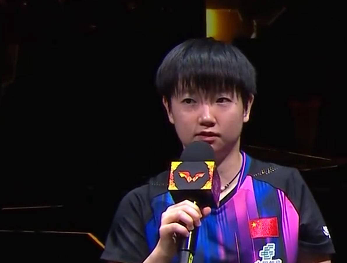 王楚钦孙颖莎混双奪(duó)冠(guān)赛后采訪(fǎng)